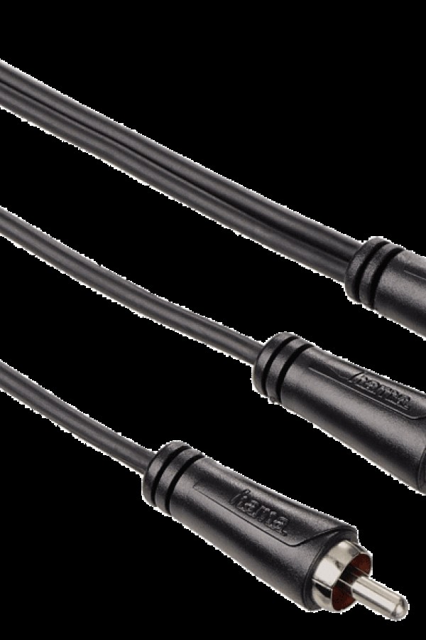 HAMA HM 122295 3,5 mm - 2RCA 1,5 m Siyah Stereo Ses Kablosu