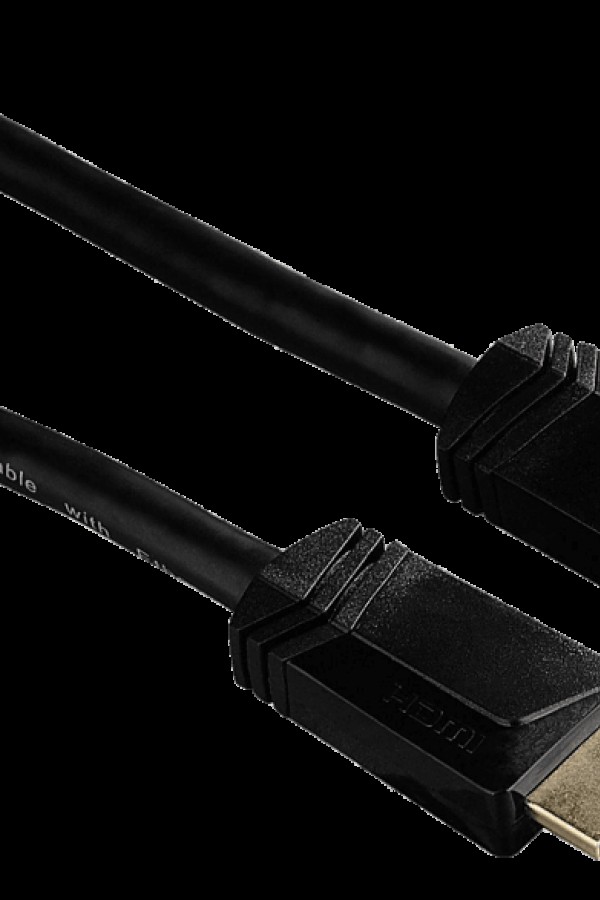 HAMA HM.122106 High Speed HDMI Altın Uç Siyah 5m