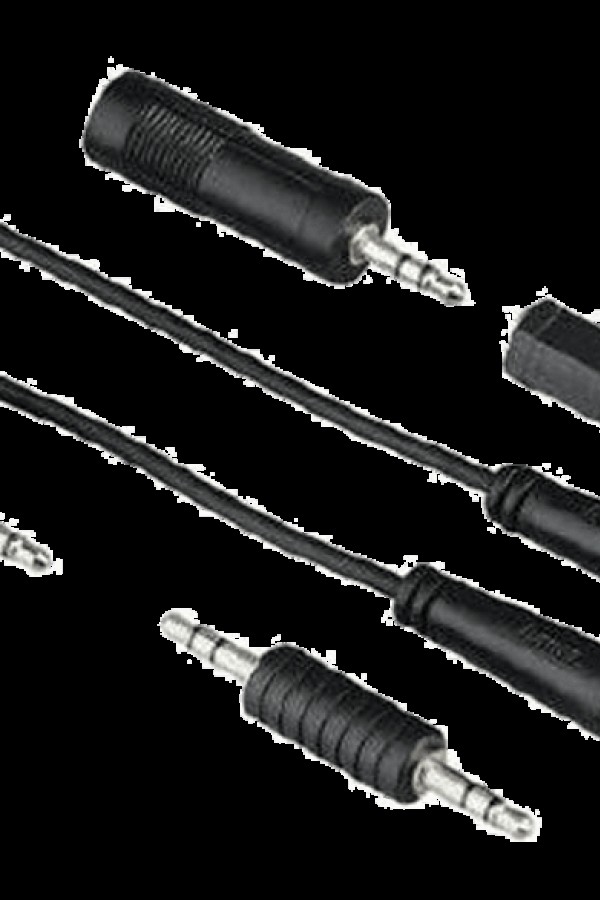 HAMA HM 122330 2.5 m 3 5mm/6 3mm 1S Kablo Adaptör Seti