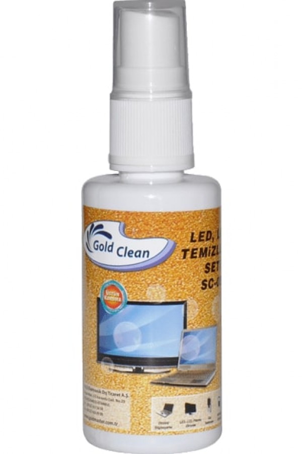 GOLDMASTER SC 05 50 ml LCD Ekran Temizleyici Solüsyon