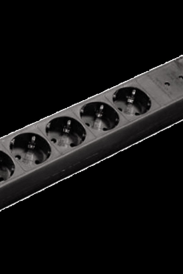 HAMA 6'lı Akım Korumalı Priz, 1.4m, Siyah