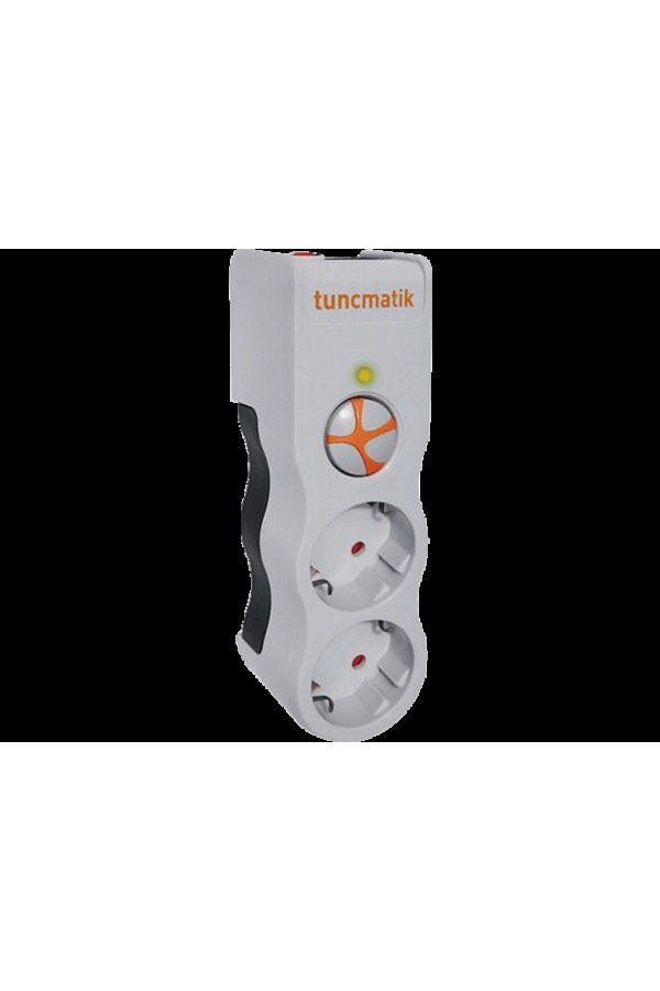 TUNCMATIK TSK5080 Powersurge2 Enerji Koruma Prizi 2'li 525 Joule Beyaz
