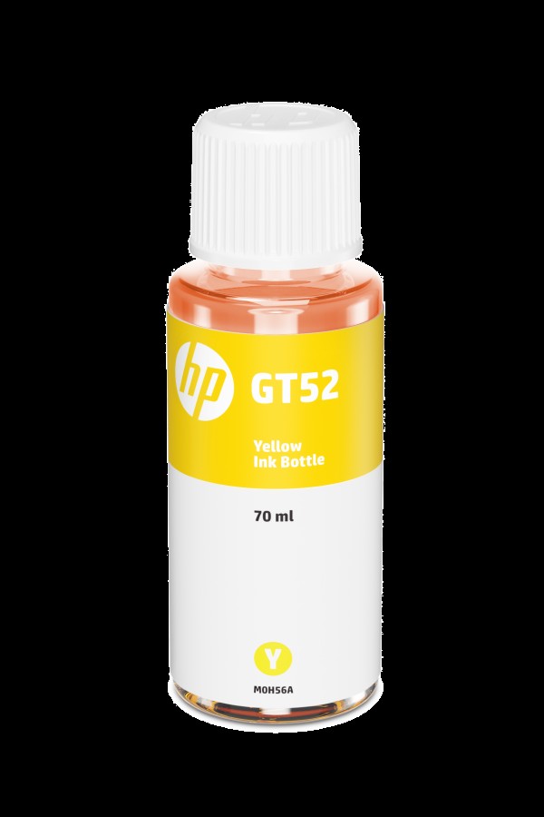 HP GT52 Sarı Orijinal Mürekkep Şişesi, M0H56AE