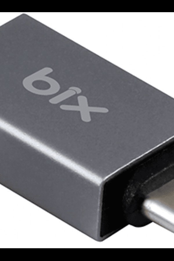 DAYTONA BIX Bix ADP-01 USB-C To USB-A 3.0 USB Adaptör Gri