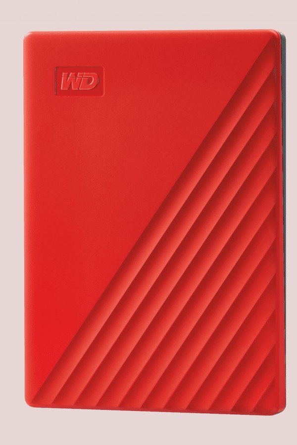 WD MY PASSPORT 2TB 2019 Harici Harddisk Kırmızı