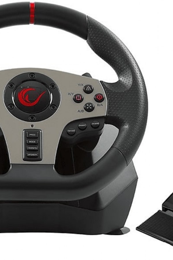 RAMPAGE V900-S 6in1 Pedallı Gaming Direksiyon Siyah