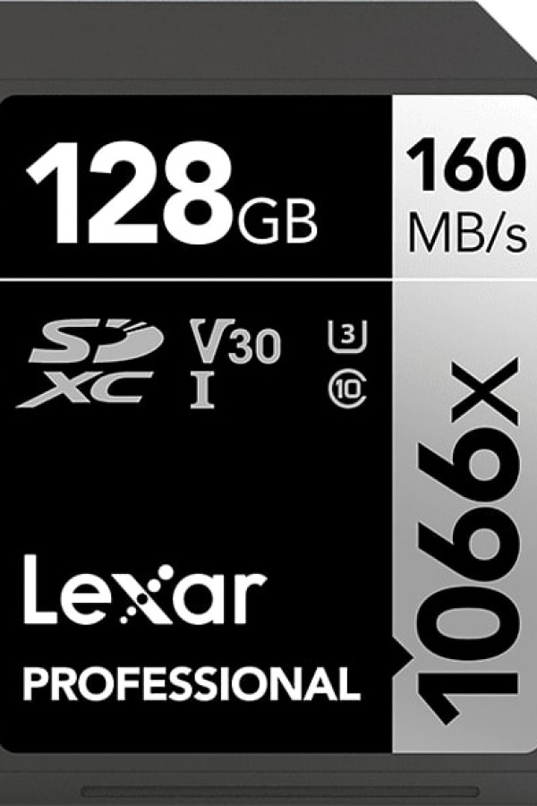 LEXAR 128GB Professional 1066x SDXC™ UHS-I, 160MB/s okuma 120MB/s yazma C10 V30 U3 Hafıza Kartı