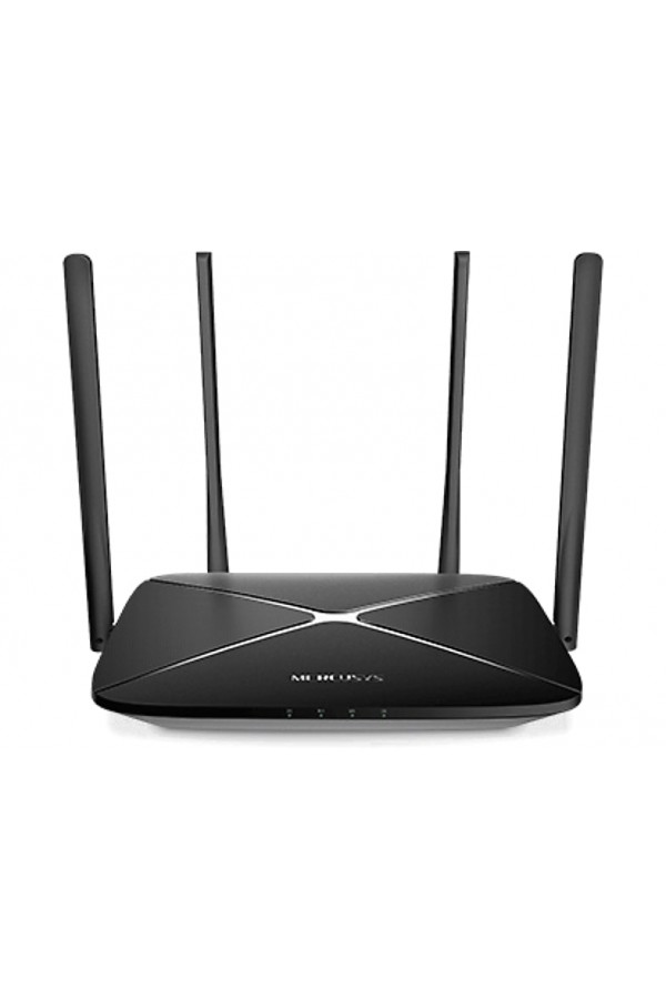 MERCUSYS AC12G AC1200 Wireless Dual Band Gigabit Router Siyah