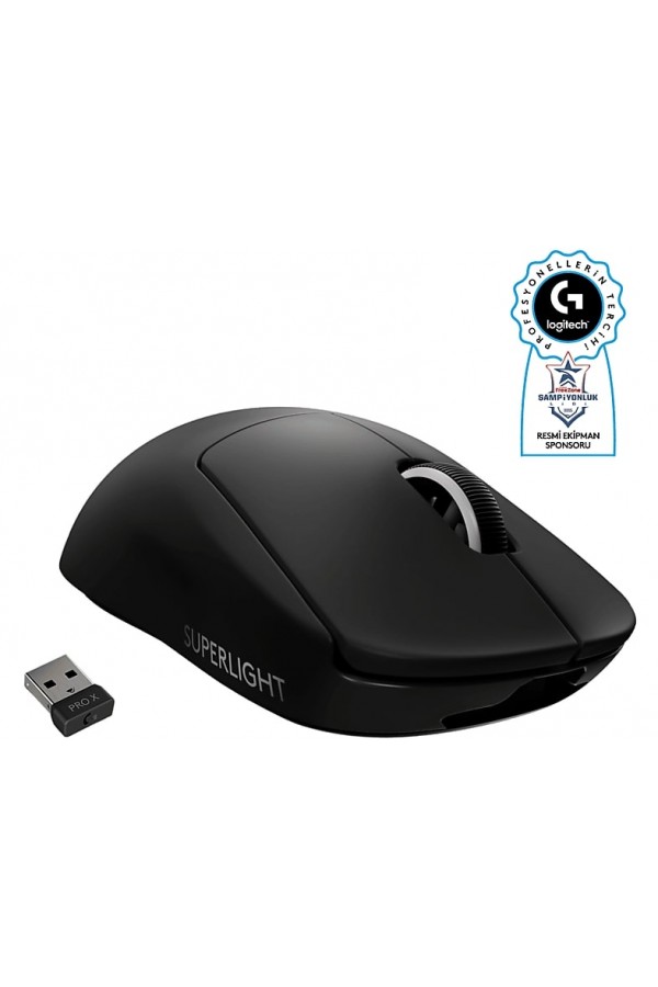 LOGITECH G Pro X Superlight Kablosuz Oyuncu Mouse Siyah