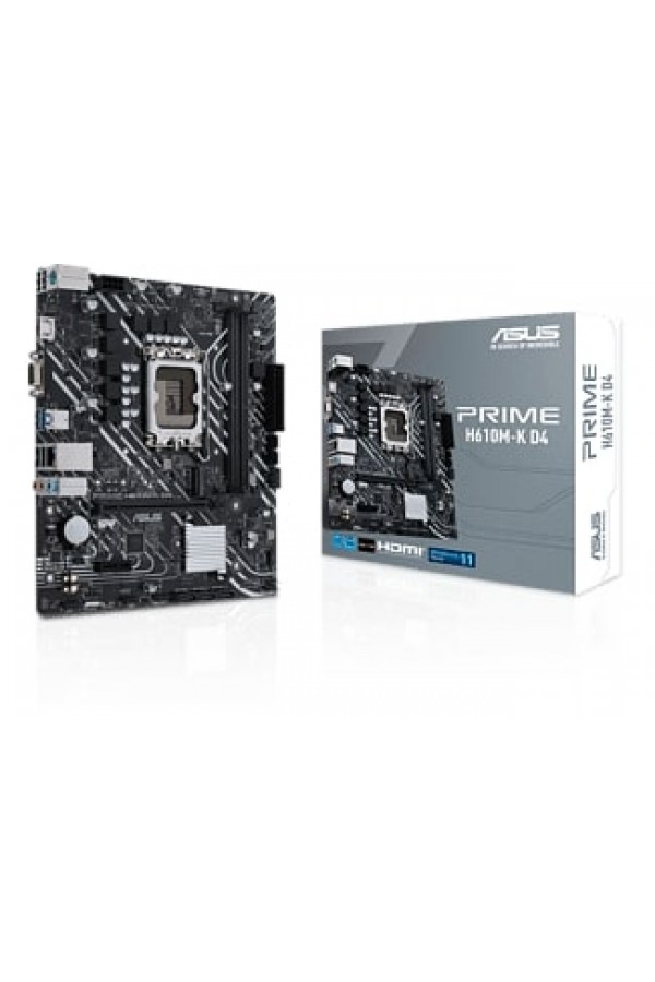ASUS Prime H610M-K D4 Intel Anakart Siyah
