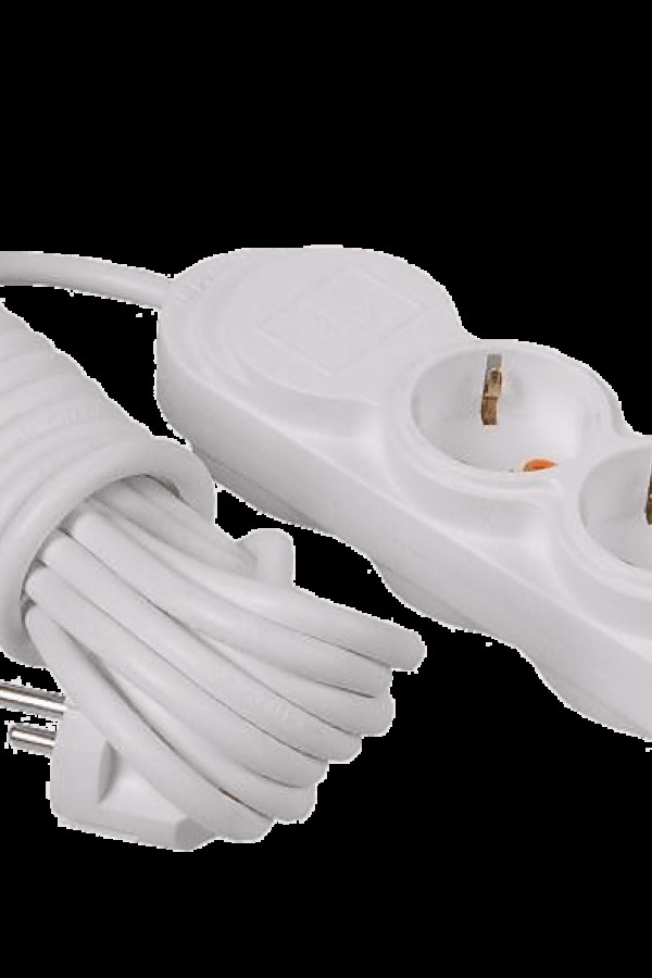 PELSAN 3'lü 2M Çocuk Korumalı Topraklı Priz Beyaz