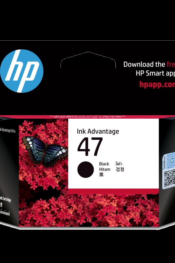 HP 47 Siyah Mürekkep Kartuşu (6ZD21AE)