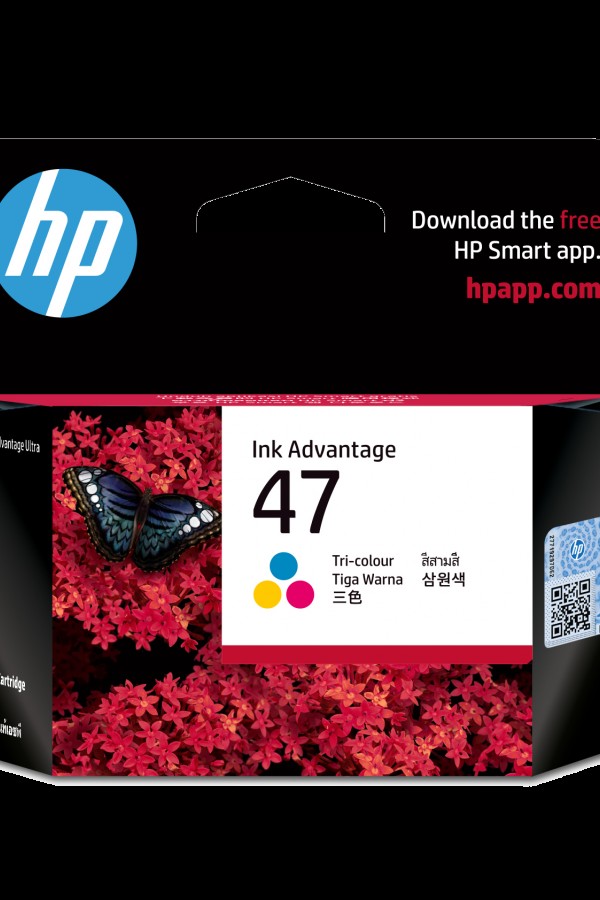 HP 47 Renkli Mürkekkep Kartuşu (6ZD61AE)