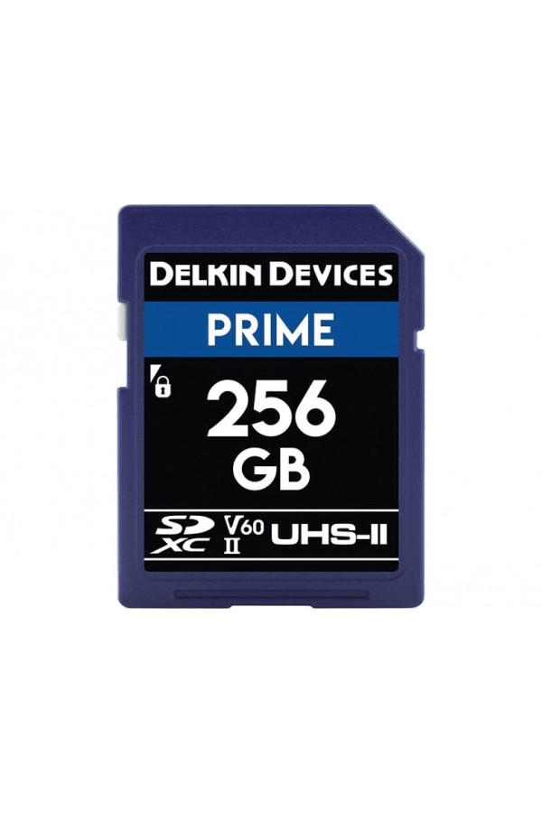 DELKIN DEVICES 256GB Prime SDXC UHS-II (V60) Profesyonel SD Hafıza Kartı