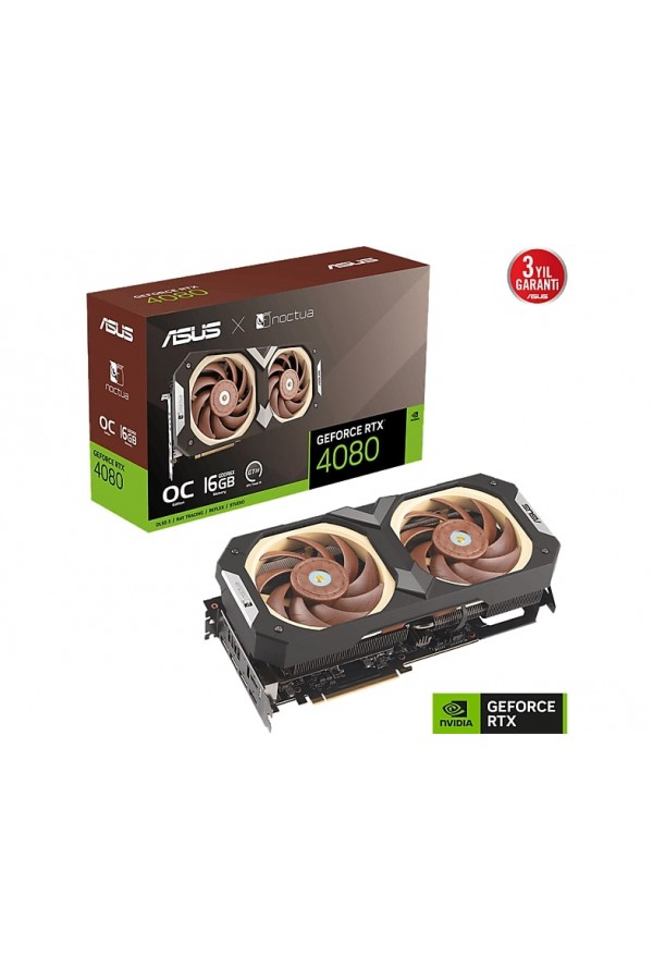 ASUS GeForce RTX 4080 Noctua OC 16GB GDDR6X 256Bit Nvidia Ekran Kartı