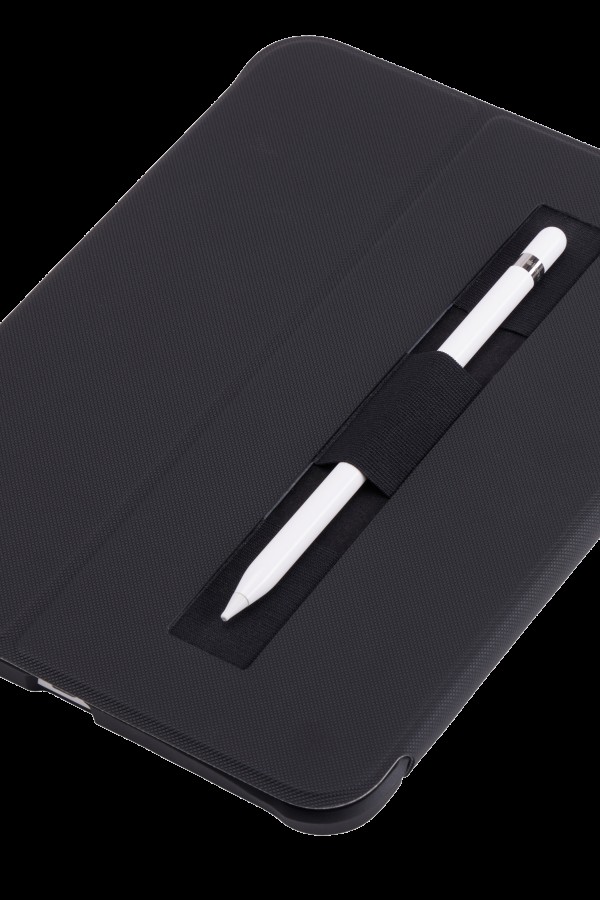 CASELOGIC Snapview Portfolio iPad 10.9 inç Kalemlikli Tablet Kılıfı Siyah