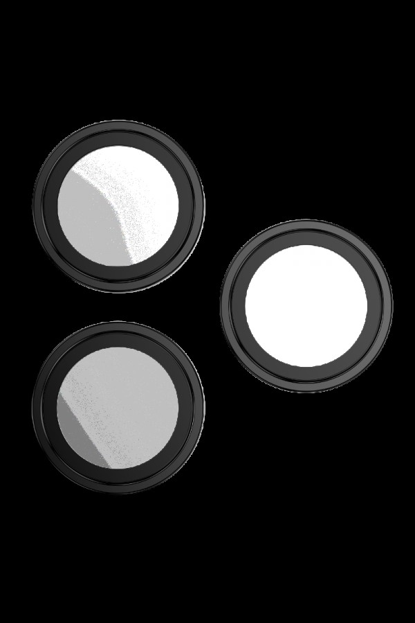 MOMAX PZAP23CL1D iPhone 15 Pro/15 Pro Max Lens Koruyucu Siyah