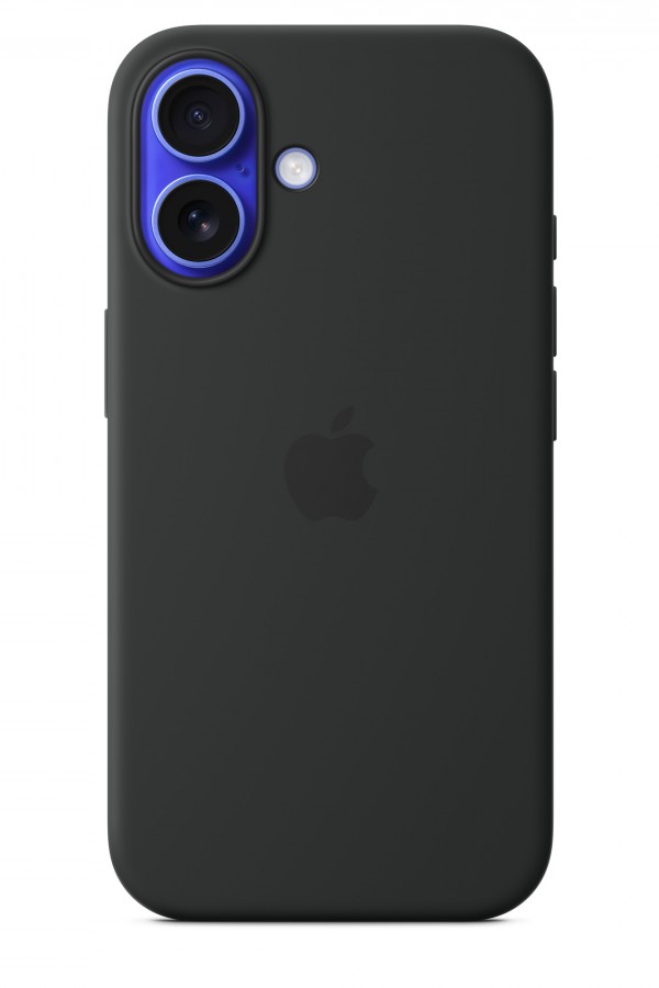 APPLE iPhone 16 MagSafe Silikon Telefon Kılıfı Siyah