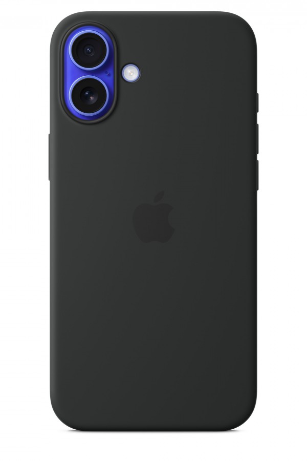 APPLE iPhone 16 Plus MagSafe Silikon Telefon Kılıfı Siyah