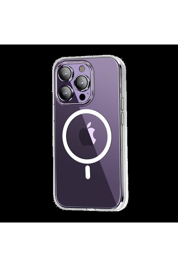 PIILI iPhone 16 Pro Max Magsafe Crystal Clear Telefon Kılıfı Şeffaf