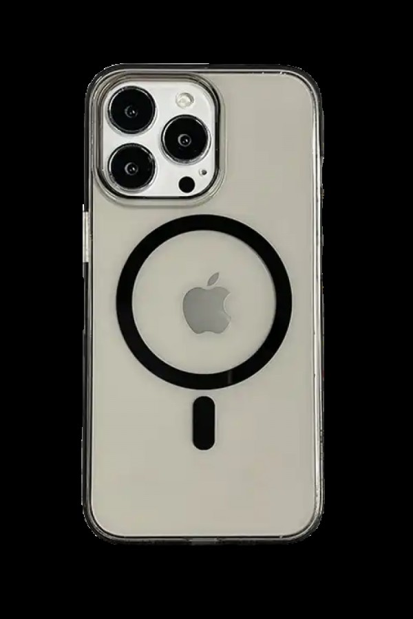 PIILI iPhone 16 Pro Max Ultra İnce Telefon Kılıfı Magsafe 0.4 mm Siyah