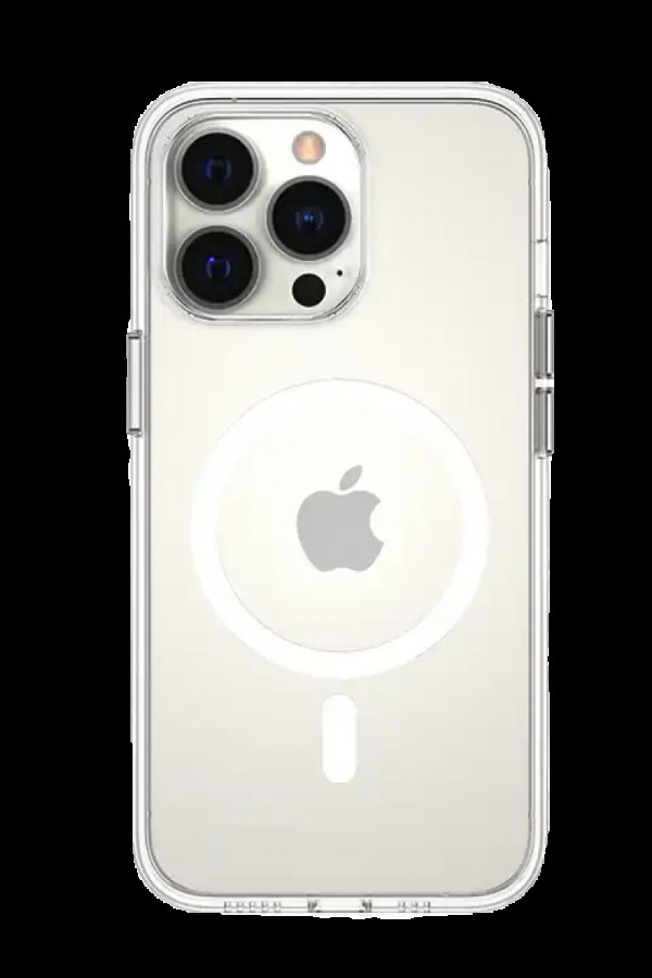 PIILI iPhone 16 Pro Ultra İnce Telefon Kılıfı Magsafe 0.4 mm Şeffaf