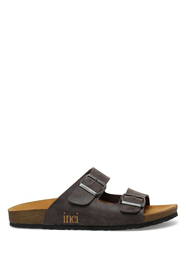 İnci INCI ALCA 2FX Kahverengi Erkek Terlik