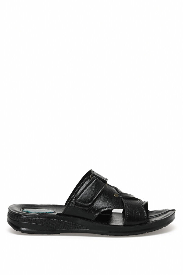 Polaris 602224.M2PR Siyah Erkek Terlik