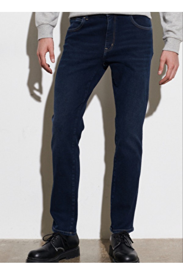 Wrangler Slim Normal Bel Slim Fit Erkek Denim Pantolon 
