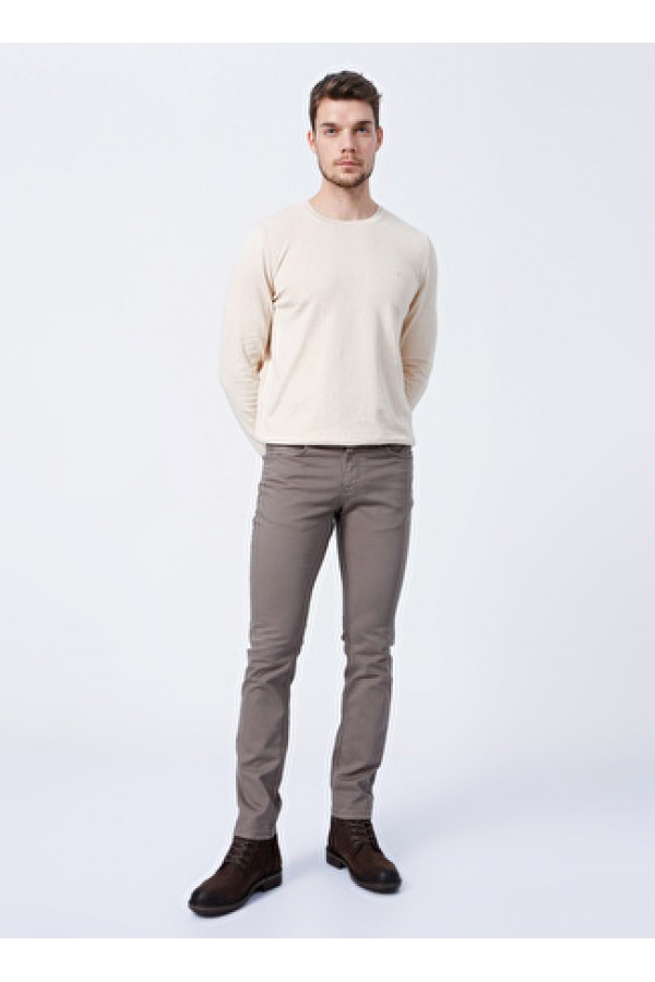 Beymen Business 4B1600000101  Normal Bel Slim Fit  Vizon Erkek Pantolon