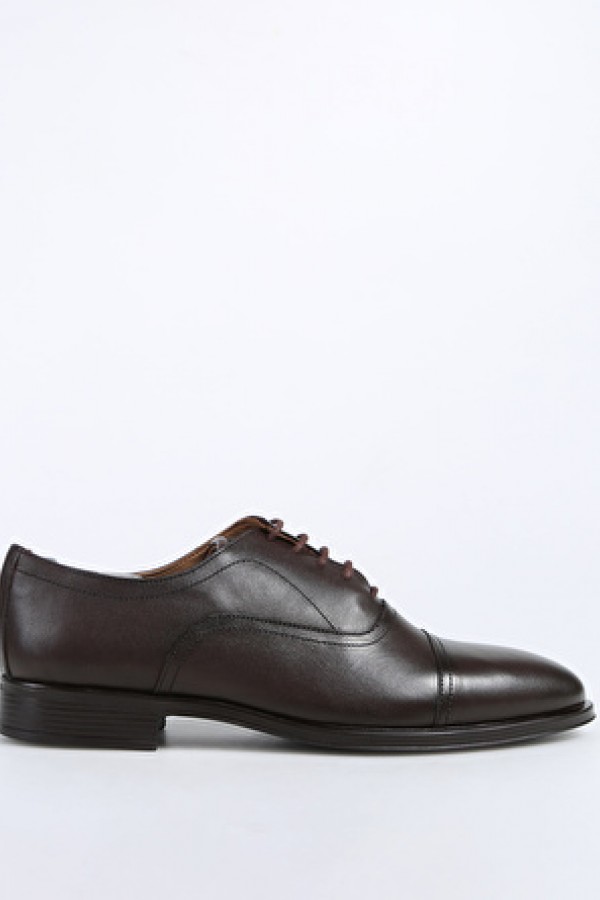 Fabrika Kahve Erkek Deri Klasik Ayakkabı 