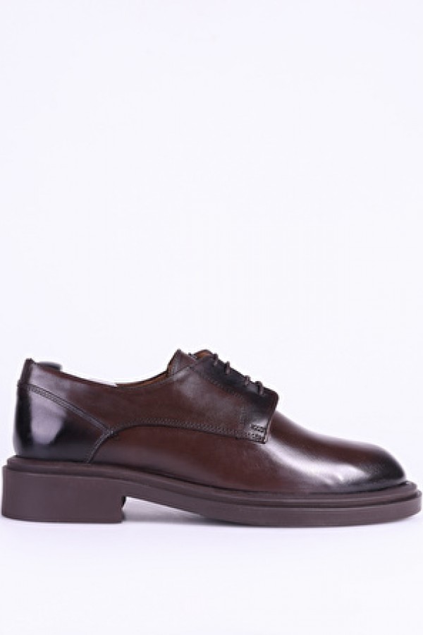 Fabrika Kahve Erkek Deri Klasik Ayakkabı 