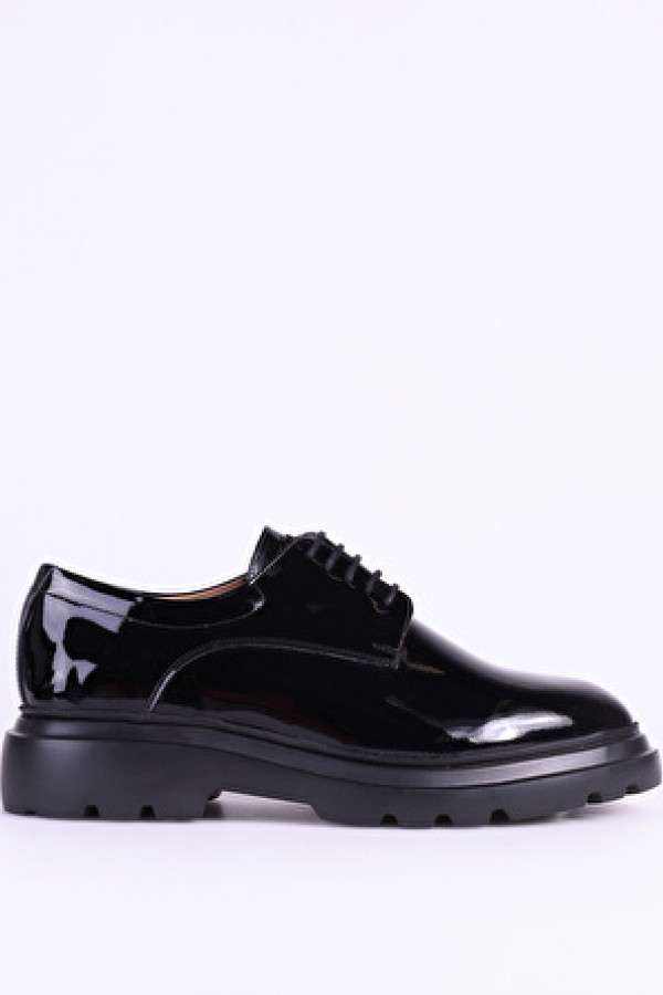 Fabrika Siyah Erkek Deri Klasik Ayakkabı