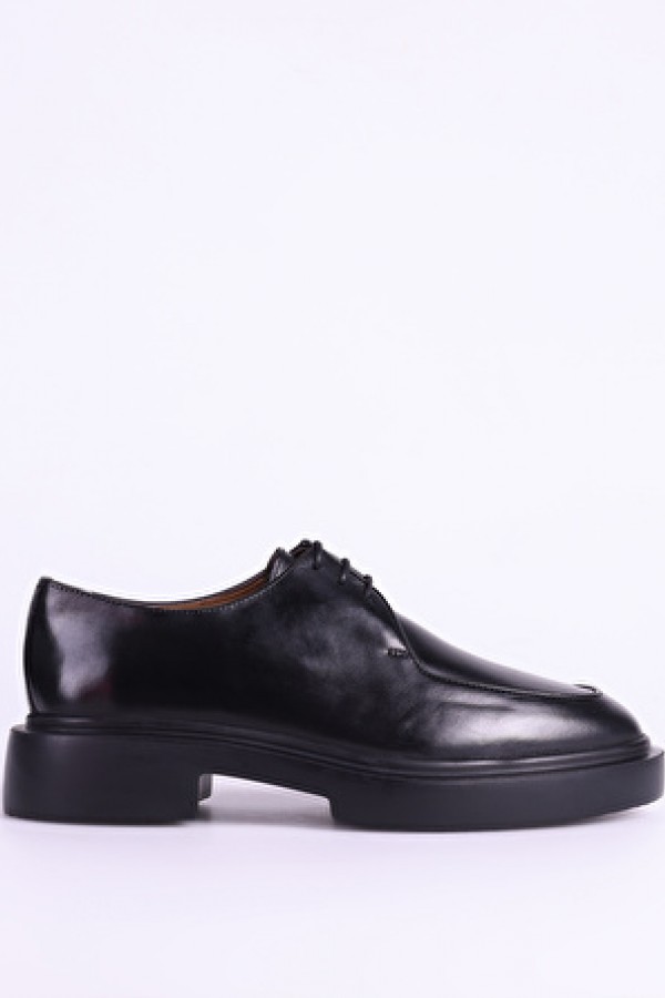 Fabrika Siyah Erkek Deri Klasik Ayakkabı