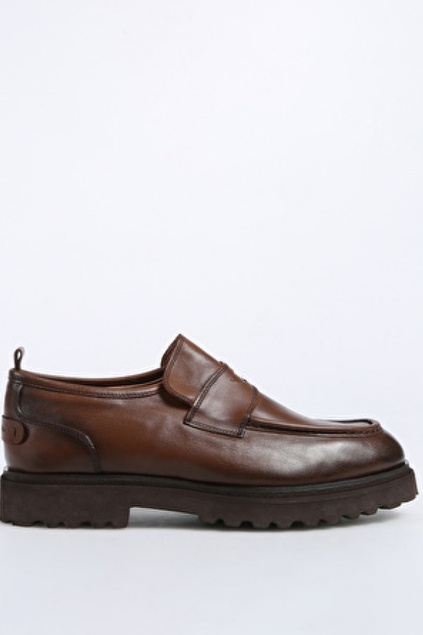 Fabrika Taba Erkek Deri Klasik Ayakkabı 