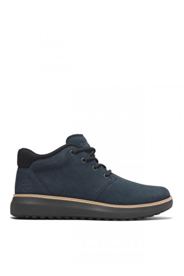 Timberland Lacivert Erkek Deri Günlük Ayakkabı HUDSON ROAD MID LACE UP CHUKKA BOOT 