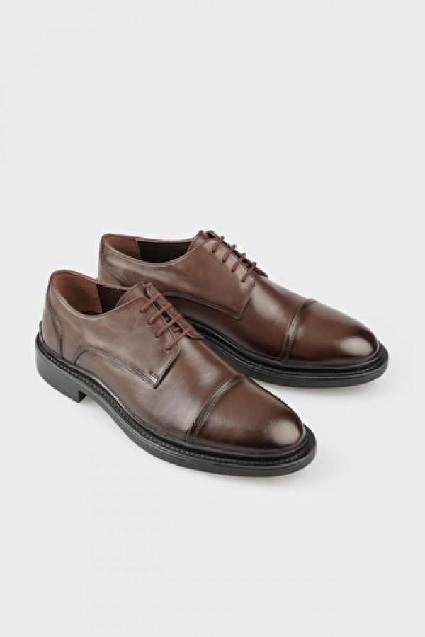 Vizon Deri Erkek Klasik Ayakkabı