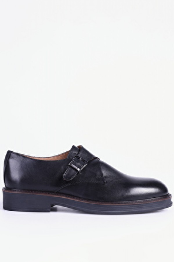 Fabrika Siyah Erkek Deri Klasik Ayakkabı 