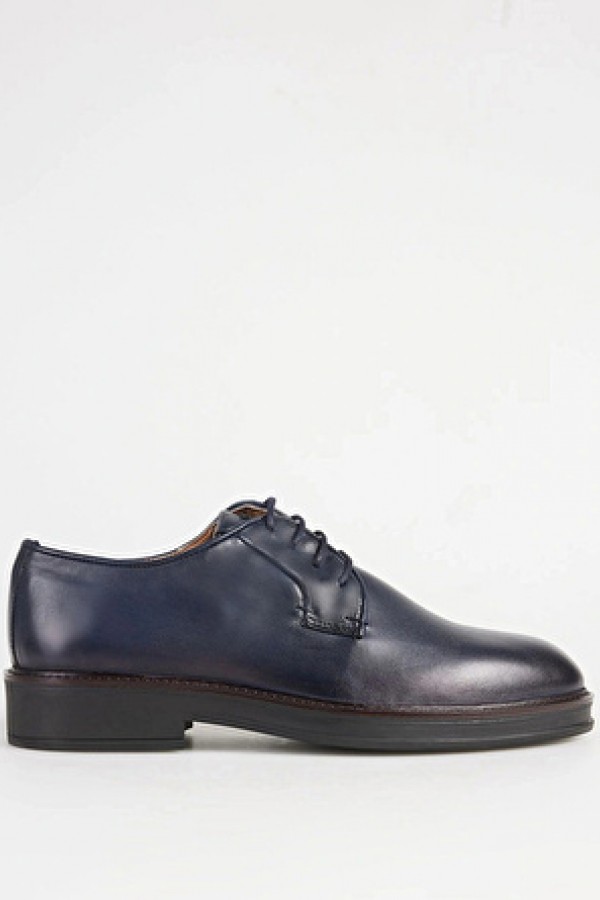 Fabrika Lacivert Erkek Deri Klasik Ayakkabı