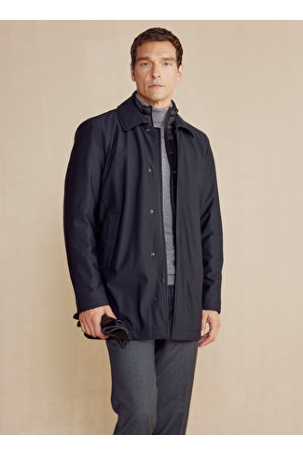 Brooks Brothers Siyah Erkek Dik Normal Kaban  