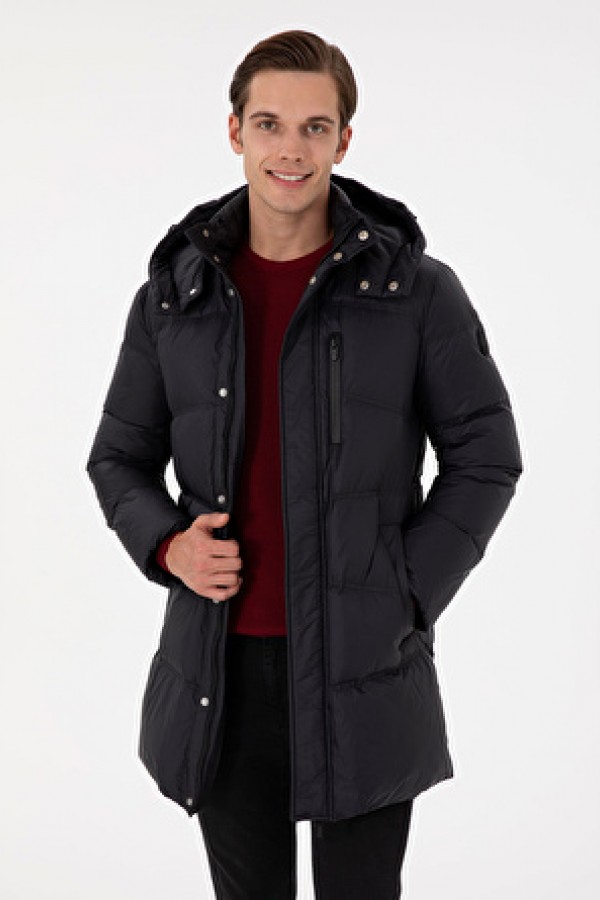 U.S. Polo Assn. Siyah Erkek Regular Fit Kaban 