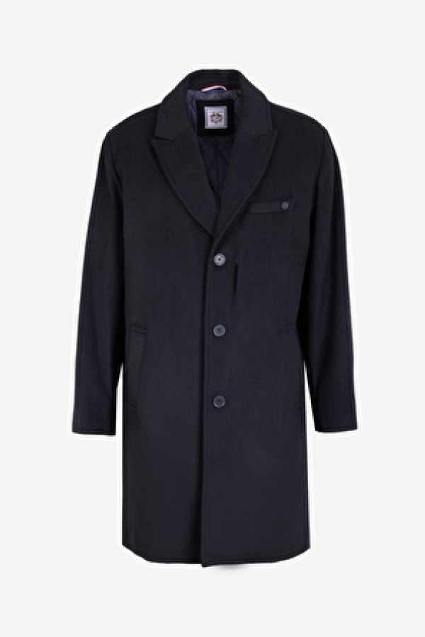 U.S. Polo Assn. Siyah Erkek Slim Fit Kaban  