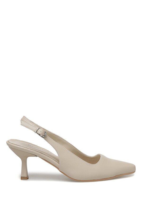 Butigo 23S-040 3FX Bej Kadın Topuklu Ayakkabı