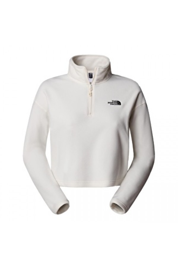 The North Face Kadın 100 GLACIER CROPPED YARIM FERMUAR SWEATSHİRT  NF0A855N4HP1