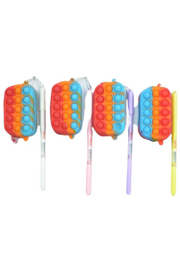 Taros Unick Color Pop-It Cüzdanlı Jel Kalem 0,5 mm Tekli