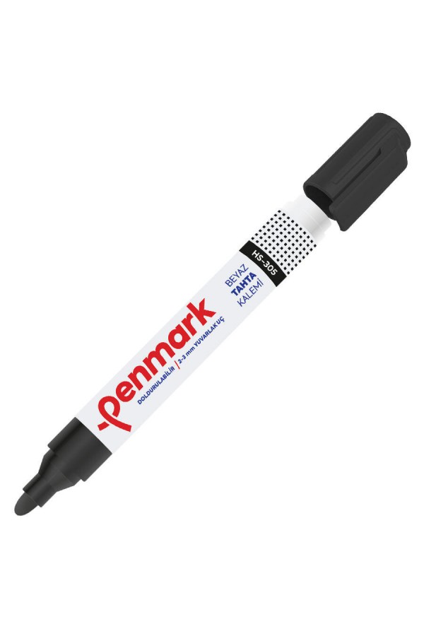 Penmark HS-305 Doldurulabilir Tahta Kalemi Siyah Renk