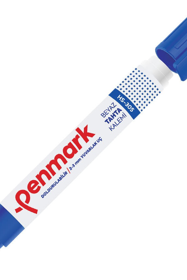 Penmark HS-305 Doldurulabilir Tahta Kalemi Mavi Renk