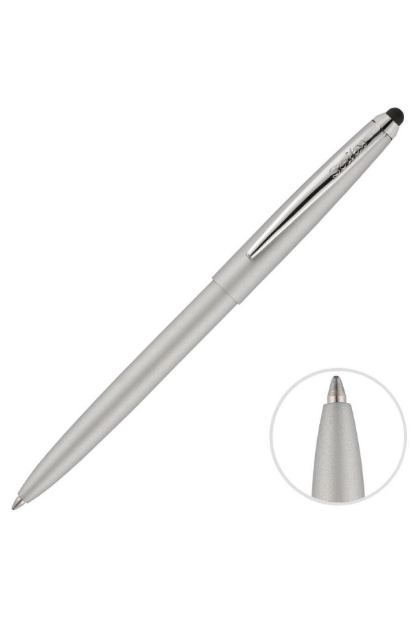 Scrikss T108 Stylus Tükenmez Kalem Gümüş