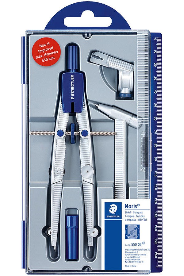 Staedtler 550 02 Noris Pergel 3'lü Set