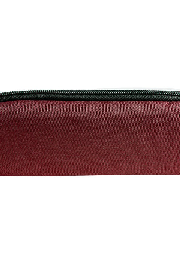 North Bag Sosis Kalem Çantası Tek Bölmeli Bordo 